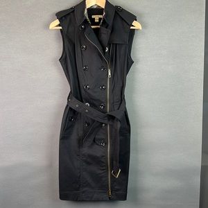 Burberry sleeveless trench dress like new